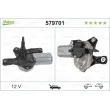 Moteur d'essuie-glace VALEO 579701 - Visuel 1