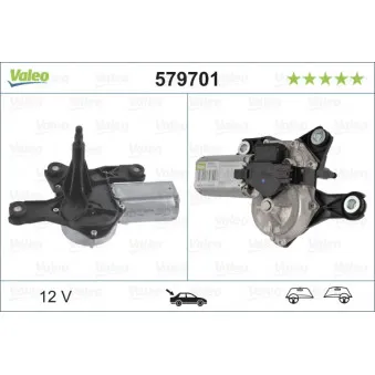 Moteur d'essuie-glace VALEO 579701