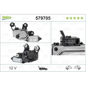 Moteur d'essuie-glace VALEO 579705