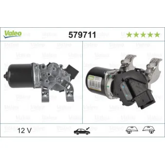 Moteur d'essuie-glace VALEO 579711