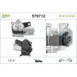 Moteur d'essuie-glace VALEO 579712 - Visuel 1