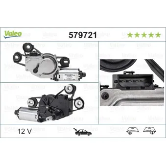 Moteur d'essuie-glace VALEO 579721
