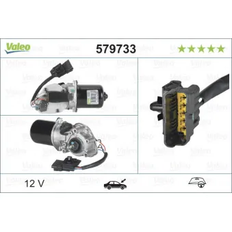 Moteur d'essuie-glace VALEO 579733