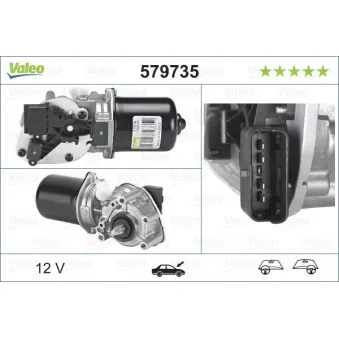 Moteur d'essuie-glace VALEO 579735