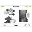 Moteur d'essuie-glace VALEO 579737 - Visuel 1