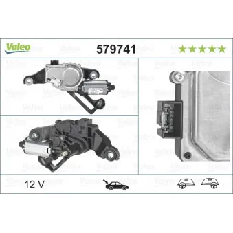 Moteur d'essuie-glace VALEO 579741