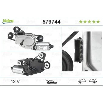 Moteur d'essuie-glace VALEO 579744
