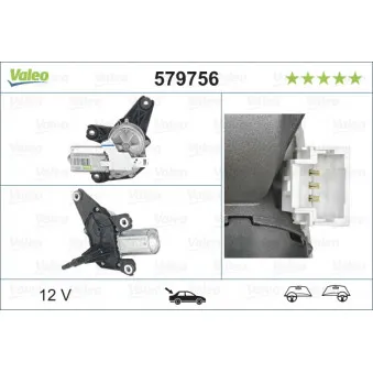 Moteur d'essuie-glace VALEO