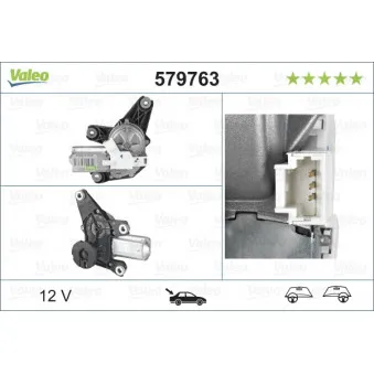 Moteur d'essuie-glace VALEO 579763