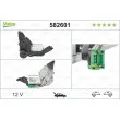 Moteur d'essuie-glace VALEO 582601 - Visuel 1