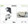 Moteur d'essuie-glace VALEO 582604 - Visuel 1