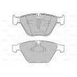 Jeu de 4 plaquettes de frein avant VALEO 598410 - Visuel 2