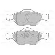 Jeu de 4 plaquettes de frein avant VALEO 598564 - Visuel 2