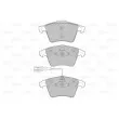 Jeu de 4 plaquettes de frein avant VALEO 598651 - Visuel 2