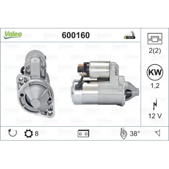 Démarreur VALEO 600160