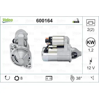Démarreur VALEO 600164