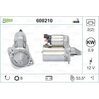 Démarreur VALEO 600210