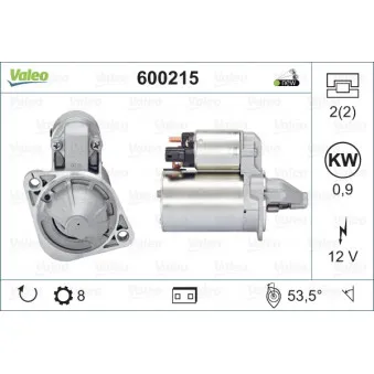 Démarreur VALEO 600215