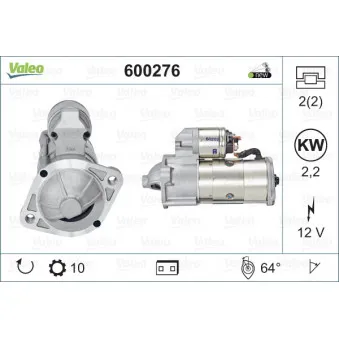 Démarreur VALEO 600276