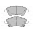 Jeu de 4 plaquettes de frein avant VALEO 601040 - Visuel 2