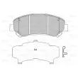 Jeu de 4 plaquettes de frein avant VALEO 601067 - Visuel 2