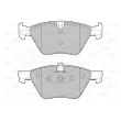 Jeu de 4 plaquettes de frein avant VALEO 601283 - Visuel 2
