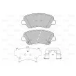 Jeu de 4 plaquettes de frein avant VALEO 601294 - Visuel 2