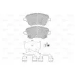 Jeu de 4 plaquettes de frein avant VALEO 601364 - Visuel 2