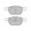 Jeu de 4 plaquettes de frein avant VALEO 601367 - Visuel 2