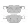 Jeu de 4 plaquettes de frein avant VALEO 601381 - Visuel 2