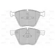 Jeu de 4 plaquettes de frein avant VALEO 601413 - Visuel 2
