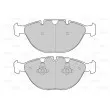 Jeu de 4 plaquettes de frein avant VALEO 601524 - Visuel 2
