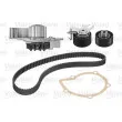 Pompe à eau + kit de courroie de distribution VALEO 614513 - Visuel 1