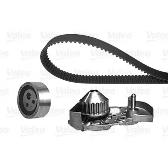 Pompe à eau + kit de courroie de distribution VALEO 614545