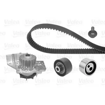 Pompe à eau + kit de courroie de distribution VALEO 614560