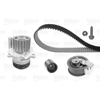 Pompe à eau + kit de courroie de distribution VALEO 614562