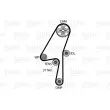 Pompe à eau + kit de courroie de distribution VALEO 614585 - Visuel 2