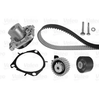 Pompe à eau + kit de courroie de distribution VALEO 614589