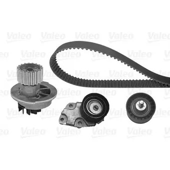Pompe à eau + kit de courroie de distribution VALEO 614596