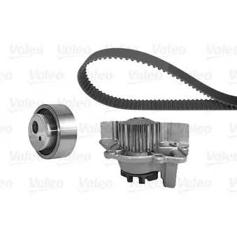Pompe à eau + kit de courroie de distribution VALEO 614612