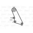 Pompe à eau + kit de courroie de distribution VALEO 614612 - Visuel 2