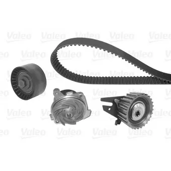 Pompe à eau + kit de courroie de distribution VALEO 614614