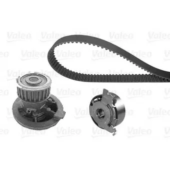 Pompe à eau + kit de courroie de distribution VALEO 614616
