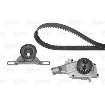 Pompe à eau + kit de courroie de distribution VALEO 614627
