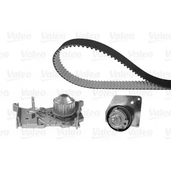 Pompe à eau + kit de courroie de distribution VALEO 614639