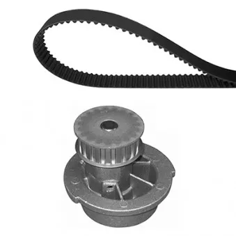 Pompe à eau + kit de courroie de distribution VALEO 614653