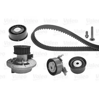 Pompe à eau + kit de courroie de distribution VALEO 614663