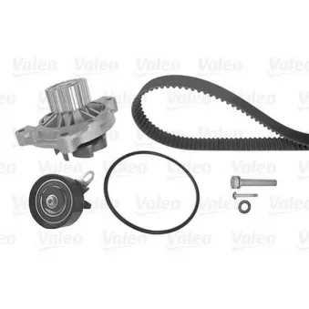 Pompe à eau + kit de courroie de distribution VALEO 614669
