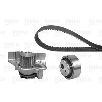 Pompe à eau + kit de courroie de distribution VALEO 614676