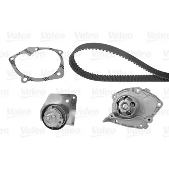 Pompe à eau + kit de courroie de distribution VALEO 614688